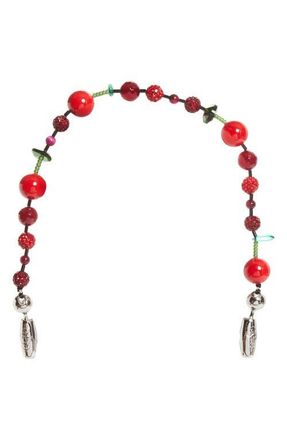 OSSA Fruit Wrist Strap for iPhone Case in Cherry at Nordstrom