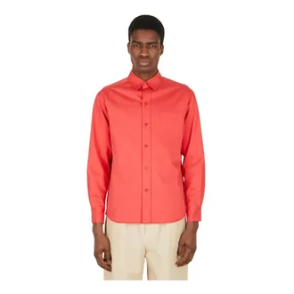 Meta Campania Collective Casual Shirts, male, Red, Size: M Pablo Shirt