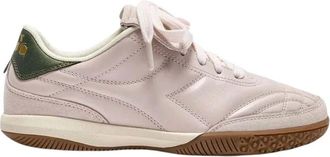 Diadora Gold Indoor Metal - Dames - Sneakers - Roze - 39 EU - Katoen - Schoenen