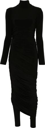 Norma Kamali Abito Diana midi - Nero