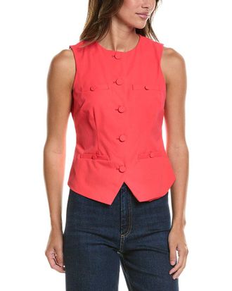 CeCe by Cynthia Steffe Cece Split Hem Vest