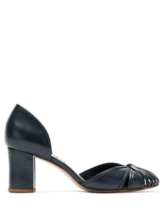 Sarah Chofakian Sarah leren pumps - Zwart