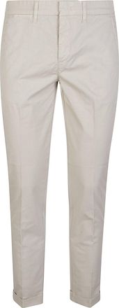 Fay Capri Classic Stretch Cotton Cropped Pants