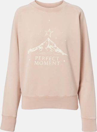 Perfect Moment Logo cotton jersey sweatshirt