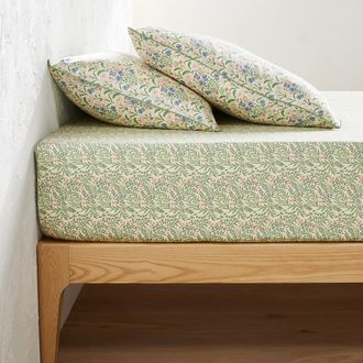 La Redoute Interieurs Hoeslaken in satijnkatoen, omslag 30 cm, Lizbeth