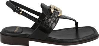 Ferragamo Lula Leather Sandals
