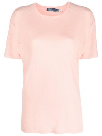 Polo Ralph Lauren T-shirt m&eacute;lange - Rosa