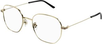 Gucci Glasses - Heren - Brillen - Geel - 53 MM - Accessoires
