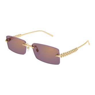 Cartier Sunglasses, unisex, Yellow, Size: 57 MM Clash Sunglasses