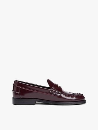 Tommy Hilfiger Mocasines de charol con suela acolchada