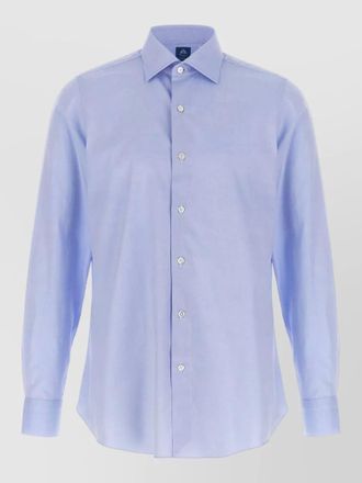 Finamore cotton long-sleeve shirt