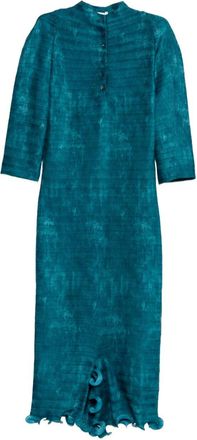 Fendi Faded Plisse Dress