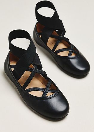 Silent D Mable Strappy Ballet Flats