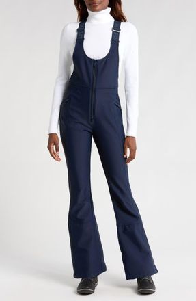 Halfdays Isabel Waterproof Snow Bib Overalls in Navy at Nordstrom, Size X-Large