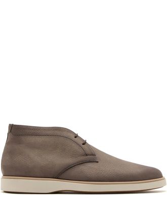 Magnanni leather desert boots - men - Rubber/Suede/Leather - 41.5 - Grey