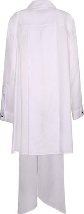Emporio Armani Pleated Shirt - White