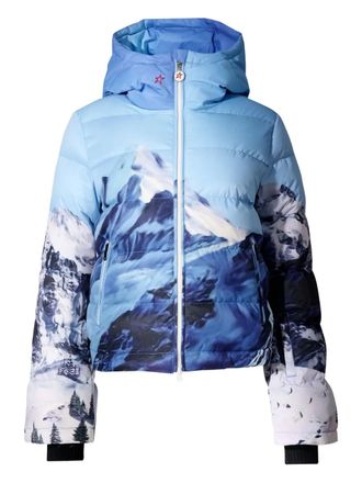 Perfect Moment Mountain ski jacket - women - Polyethylene/Polyester - L - Blue