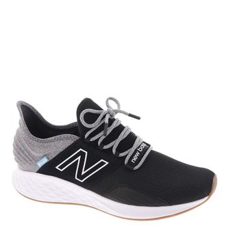 New Balance Mens, Fresh Foam Roav, Road Running Shoes, Black, Size 10