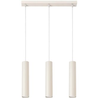 Wonderlamp L&aacute;mpara Colgante Vaza Beige, 3 Luces