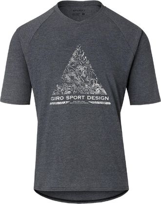 Giro Mens Arc Bike Jersey Gray M
