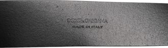 Dolce & Gabbana Brown Key Ring Clip Attachments Buckle Mens Belt