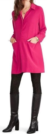 Hatch Womens Maternity Shia Dress In Fuchsia