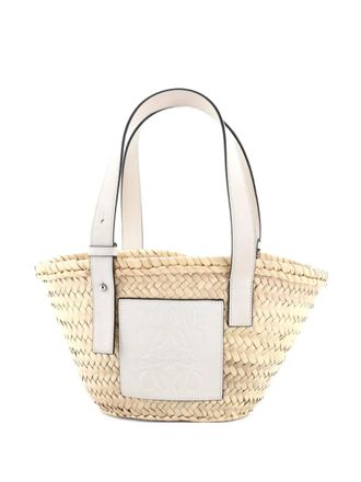 Loewe Basket Raffia Small tote bag - Beige