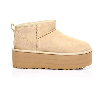 UGG Winter Boots, female, Beige, Size: 9 US Scarpa