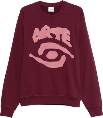 Arte Sweatshirts - Heren - Sweatshirts - Rood - XL - Hoodies & sweatvesten