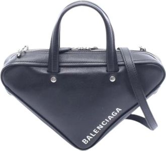 Balenciaga Pre-owned Handbags, female, Black, Size: ONE SIZE Pre-owned Vintage Handbag