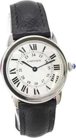 Cartier Orologio Vintage Pre-owned - - Pre-owned - Donna - Grigio - ONE SIZE