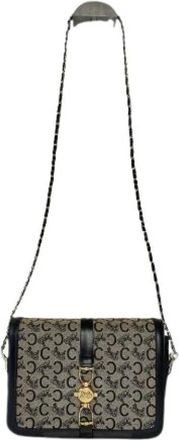 Celine Pre-owned Shoulder Bags, female, Black, Size: ONE SIZE Pre-owned Leather Shoulder Bag