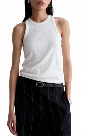 AG - Adriano Goldschmied Michelle Tank In White