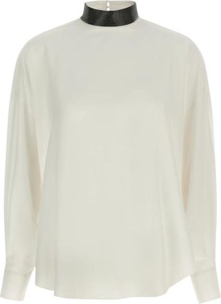 Brunello Cucinelli Mujer, Blusas y Camisas, Beige, Talla: S