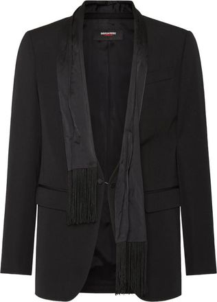 Dsquared2 X Magliano Attached-scarf Blazer