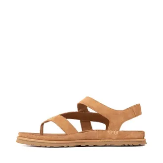 UGG Womens Goldengaze Toe Post Sandal In Chesnut