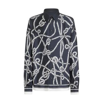 Dolce & Gabbana Heren, Overhemden, Blauw, Maat: L