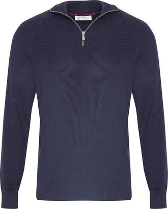 Brunello Cucinelli Sweaters Blue