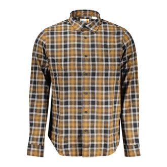 Timberland Kleding - Heren - Casual Overhemden - Bruin - S - Overhemden