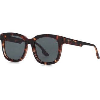 Komodo Komodo, Accessoires, Dames, Bruin, ONE Size, Bruine Chique Zonnebril Sienna Stijl