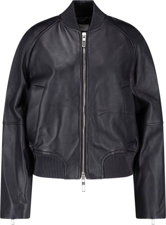 Sportmax Giacca In Nappa Di Agnello