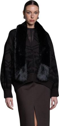 Kaos Kaos - Sijsm013 Vest - Dames - Truien - Bruin - Maat: XS
