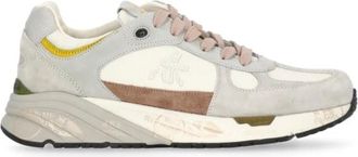 Premiata Mased 7824 Sneaker - Dames - Sneakers - Beige - 38 EU - Leer - Schoenen