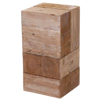 Hhg Hhg - Nunca Usado] Mesa Para Flores 767, Soporte Para Flores, Madera De Abeto Maciza R&uacute;stica Certificado Mvg, 60cm