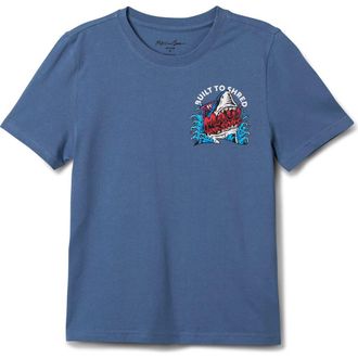 Maui and Sons Shredder Boys Graphic T-Shirt in Slate at Nordstrom, Size X-Large
