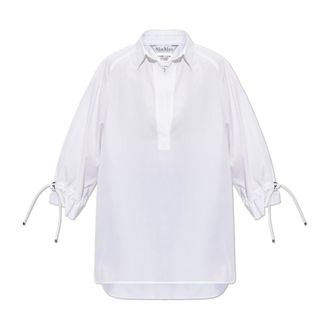 Max Mara Blouses, female, White, Size: 2XS Madorni Top