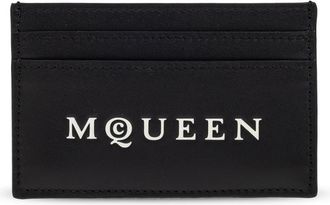 Alexander McQueen Wallets & Cardholders - Heren - Portefeuilles - Zwart - ONE Size - Leer - Accessoires