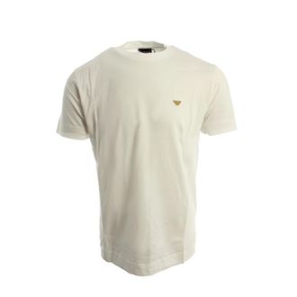 Armani T-Shirts, male, White, Size: 2XL T-shirt