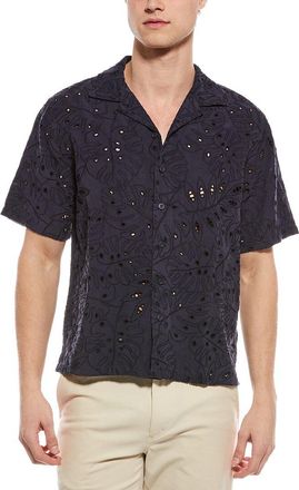 Onia Oversized Linen-Blend Vacation Shirt