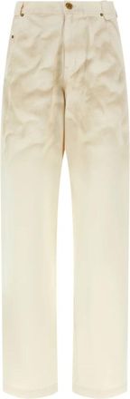 Willy Chavarria Bad Boy Jean - Heren - Regular Fit Jeans - Beige - W34 - Katoen - Jeans